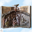 Nativity Bible Sculpture by Veronese | Cold Cast Bronze