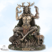 Cernunnos Celtic God of Nature & Abundance Statue by Veronese | Cold Cast Bronze