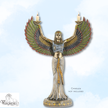 Isis Candle Holder by Veronese | Cold Cast Bronze
