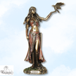 Morrígan Celtic Goddess of War, Fate & Sovereignty Statue by Veronese | Cold Cast Bronze