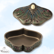 Butterfly Trinket Box by Veronese | Cold Cast Bronze