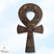 Egyptian Ankh Wall Hanging by Veronese | Cold Cast Bronze