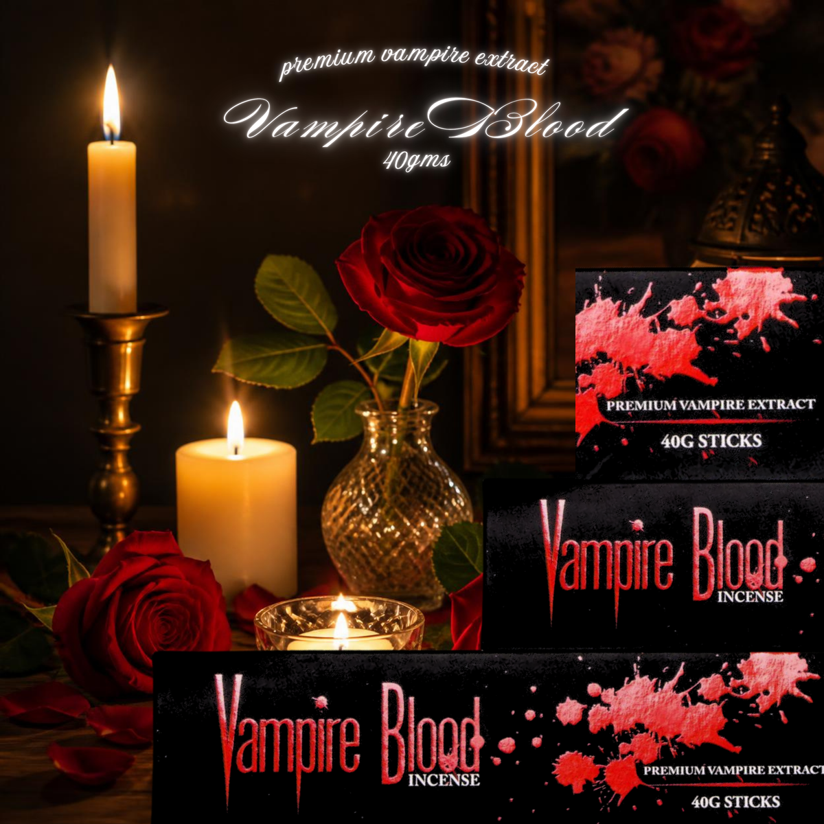 Vampire Blood Incense Sticks by Nandita | 15g or 40g