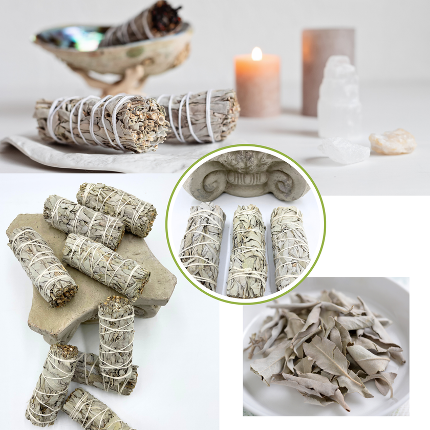 White Sage Smudge Stick Bundle | Californian Sage | Cleansing Rituals
