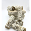 White Sage Smudge Sticks, Cleansing Wand for Yoga & Meditation, 10-12cm