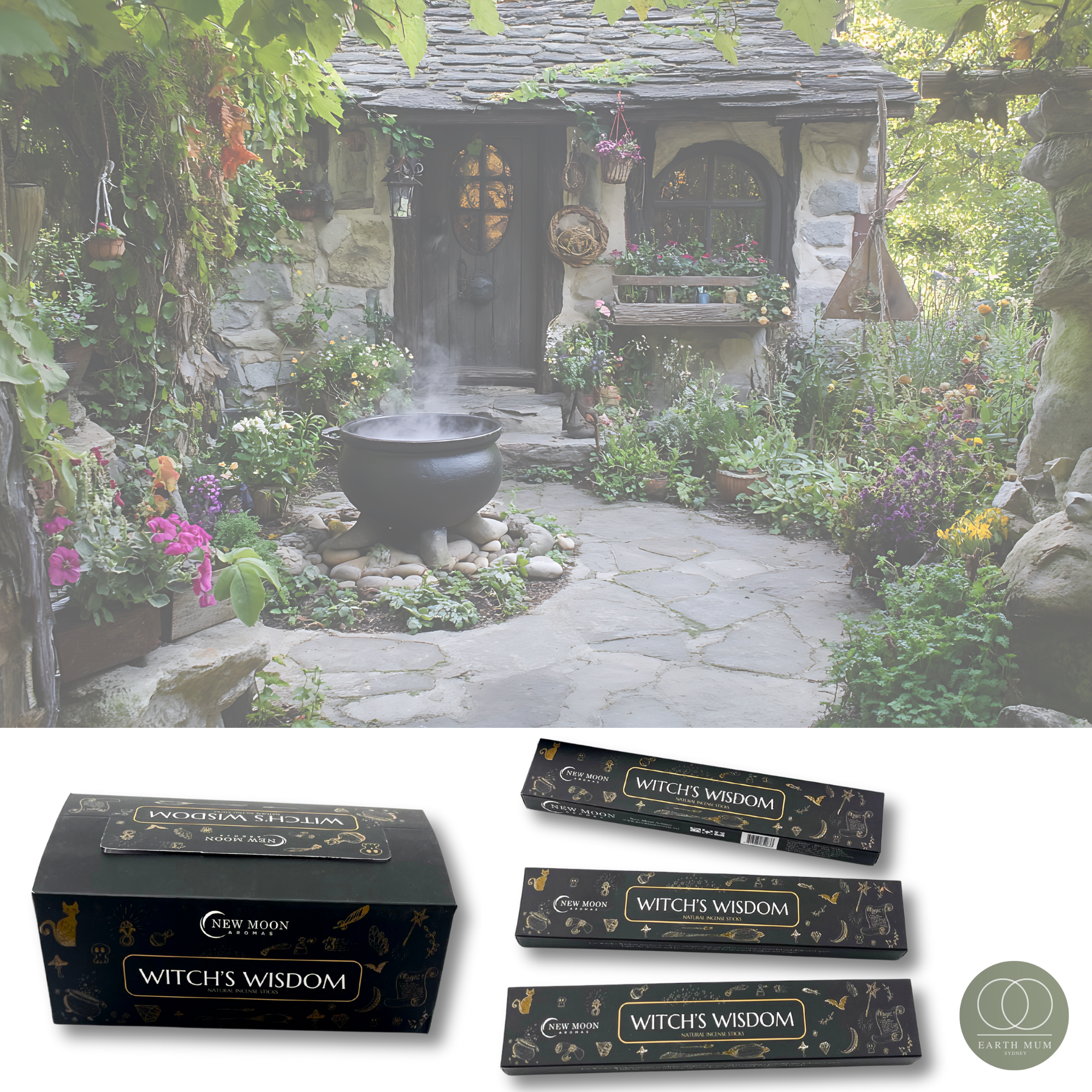 Witch’s Wisdom - Incense Sticks - New Moon