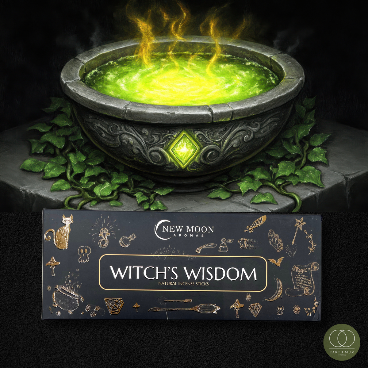 Witch’s Wisdom - Incense Sticks - New Moon