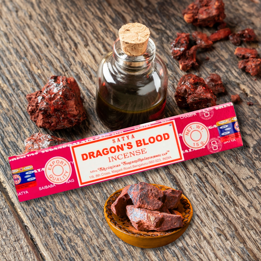 Dragons Blood - Incense Sticks - Satya – Premium Hand-Rolled Incense