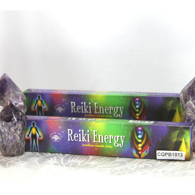 Reiki Energy premium Masala sticks Green Tree
