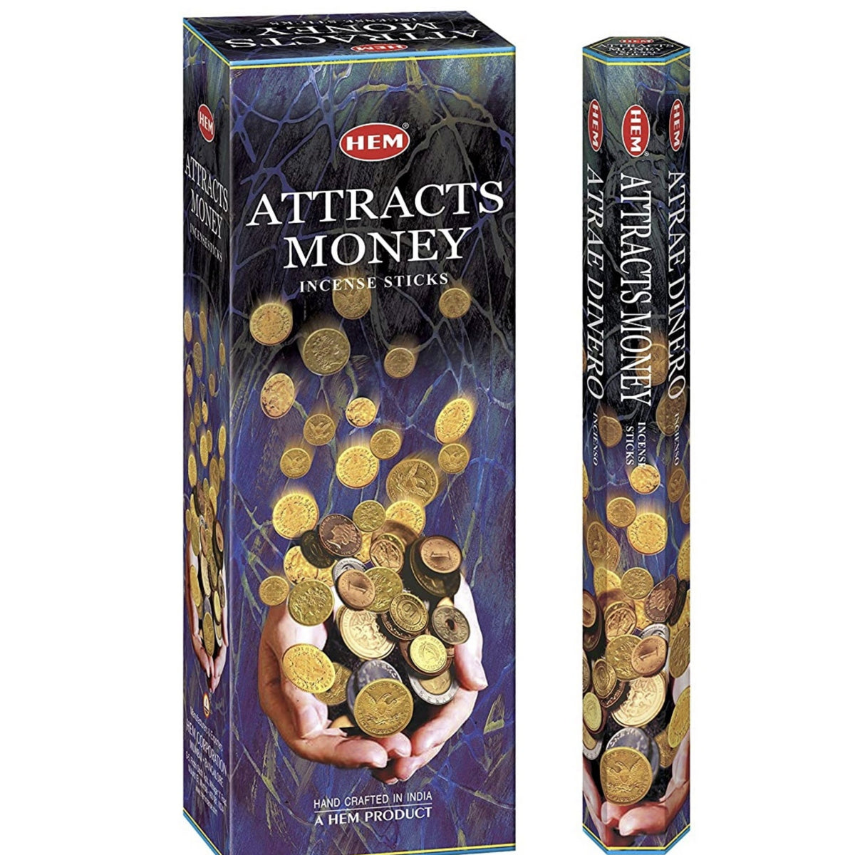 Attracts Money Incense Sticks by Hem Premium Scented Agarbatti Sticks