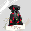 Black Red Roses Tarot Bag Oracle Pouch Roses