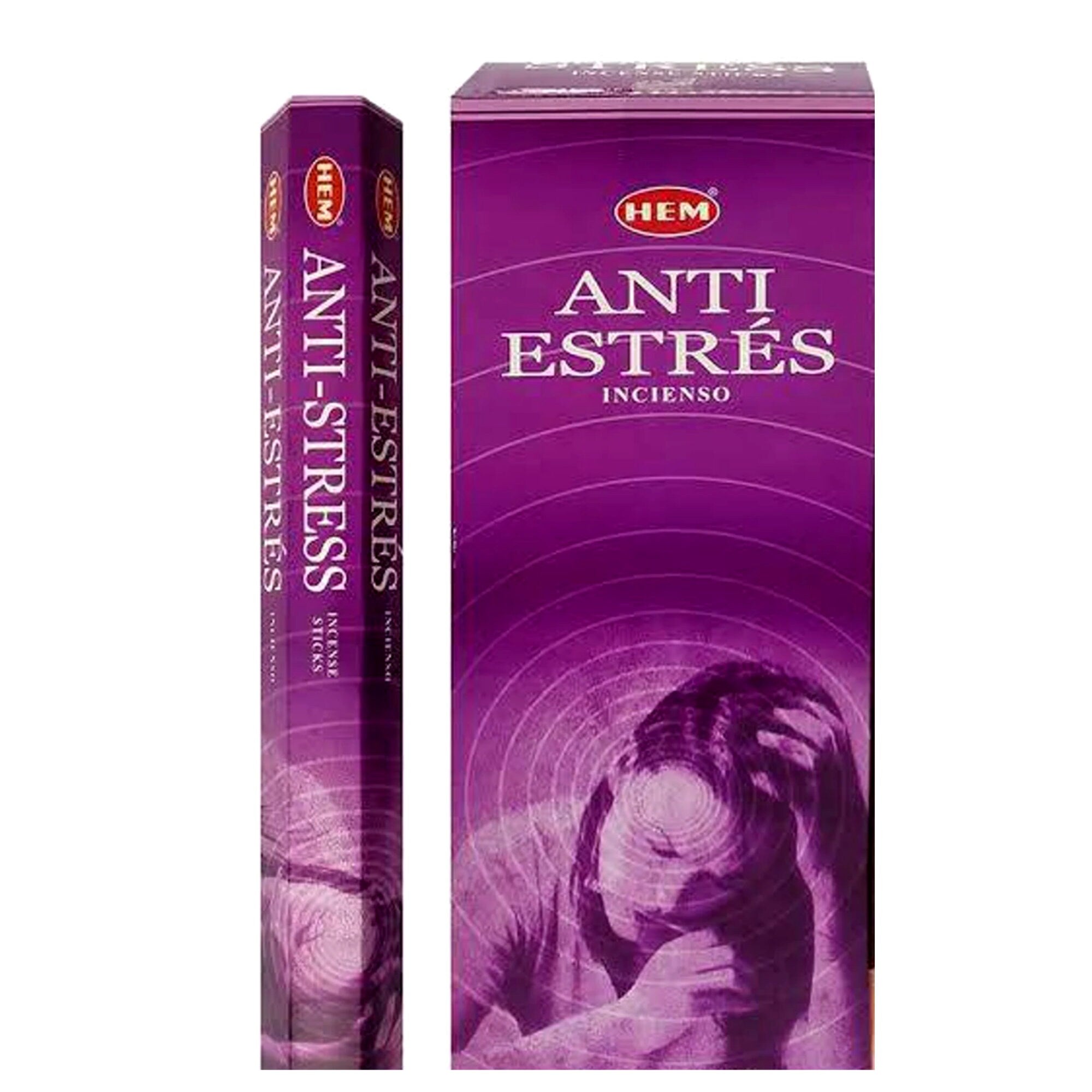Anti Stress Incense Sticks Hem, smudging, meditation, cleansing
