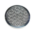 Flower of Life metal Burner Ash Catcher cone burner Incense holder burner 11.5cm