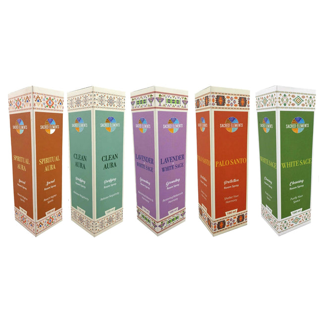 Clean Aura Purifying Room Spray, Incense smudging, meditation, cleansing & clearing Sacred Elements