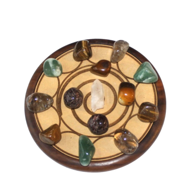 Success Crystal Grid, Abundance, Prosperity, Protection and Manifesting