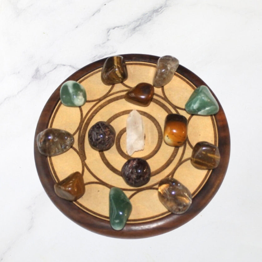 Success Crystal Grid, Abundance, Prosperity, Protection and Manifesting