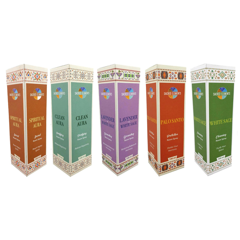 White Sage Cleansing Room Spray, Incense smudging, meditation, purification & clearing Sacred Elements