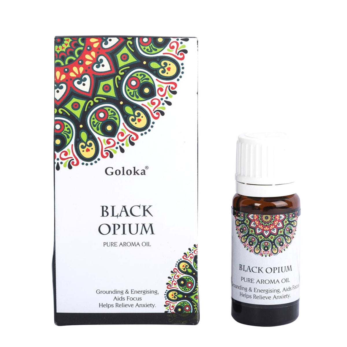 Black Opium Pure Aroma Fragrance Premium Oil for Meditation Sacred Rituals Diffuser Healing and Protection