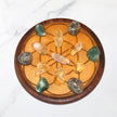 Prosperity Crystal Grid, Manifesting, Abundance, Success, Reiki Wood Grid