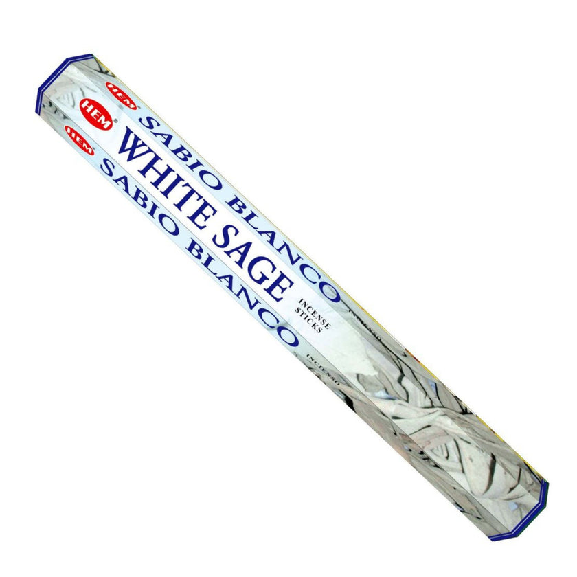 White Sage Incense sticks by Hem Smudge incense Yoga Meditation Sacred Rituals Cleansing Healing