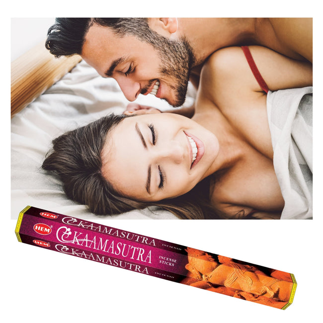 Kamasutra Incense Sticks, smudging, cleansing sensual and erotic by Hem