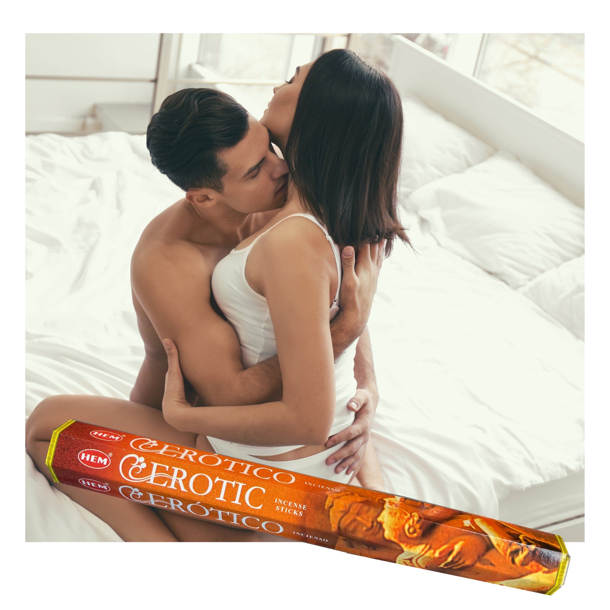 Erotic Incense Sticks, smudging, cleansing sensual and erotic by Hem