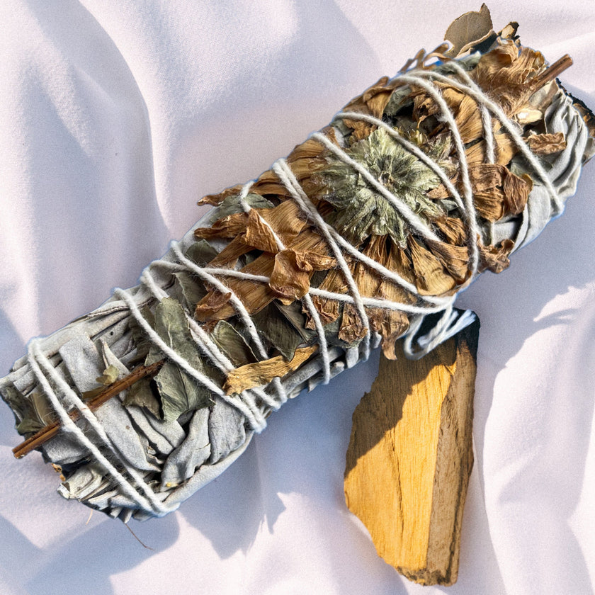 Peaceful White Sage, Organic Smudge sticks, Smudging, Meditation Sacred Rituals Cleansing Healing