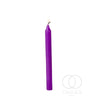 Purple Candle, 19cm x 1.7cm, Pillar candles Gothic Spell-work Altar Wicca Ritual Halloween