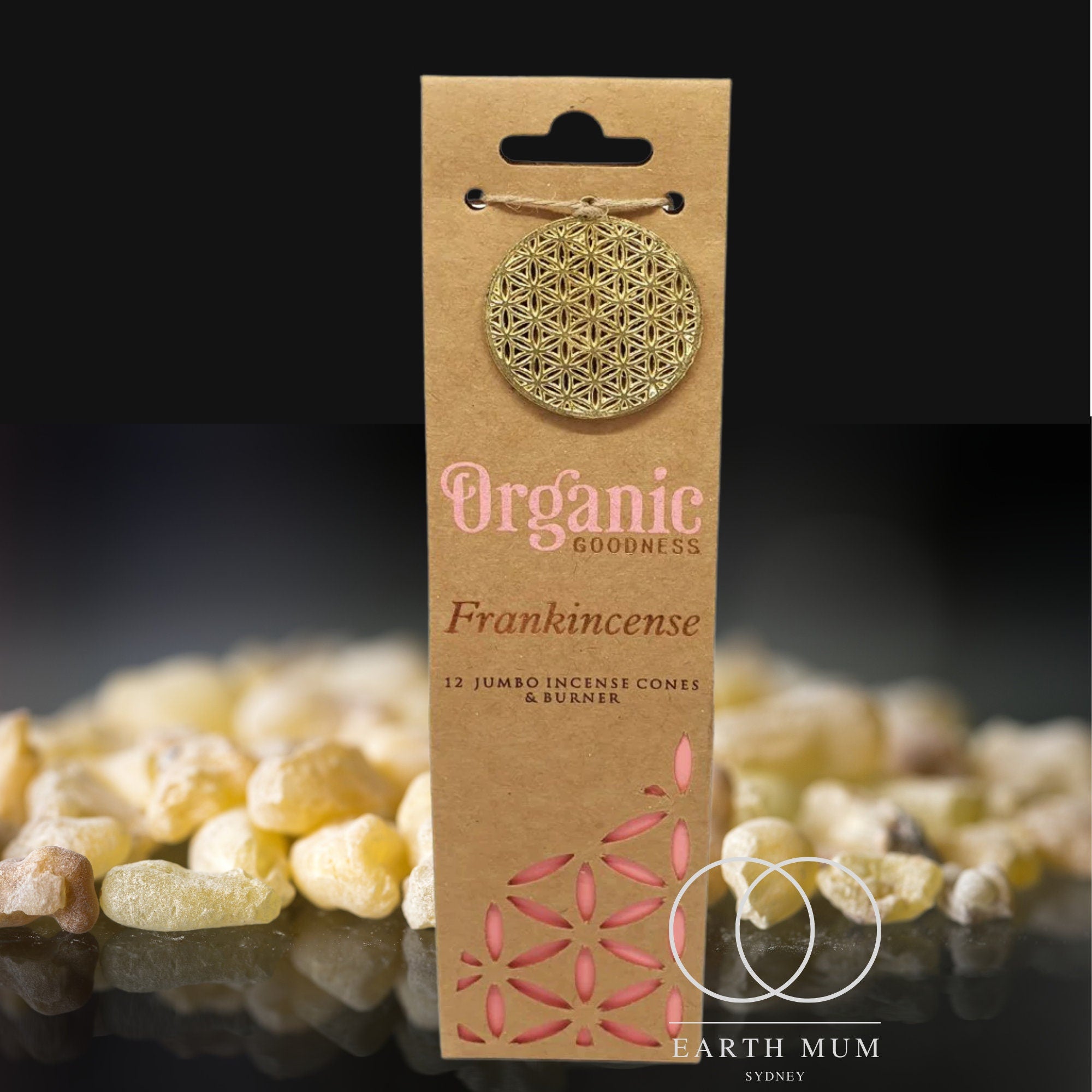 Frankincense Incense Cones Organic Goodness, smudging, meditation, cleansing