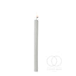 White Candle, 19cm x 1.7cm, Unscented Pillar candles Gothic Spell-work Altar Wicca Ritual Halloween