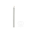 White Candle, 19cm x 1.7cm, Unscented Pillar candles Gothic Spell-work Altar Wicca Ritual Halloween