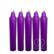 Purple Candles jumbo 23 x 3cm (9inches) Pillar candles Gothic Spell-work Altar Wicca Ritual Halloween