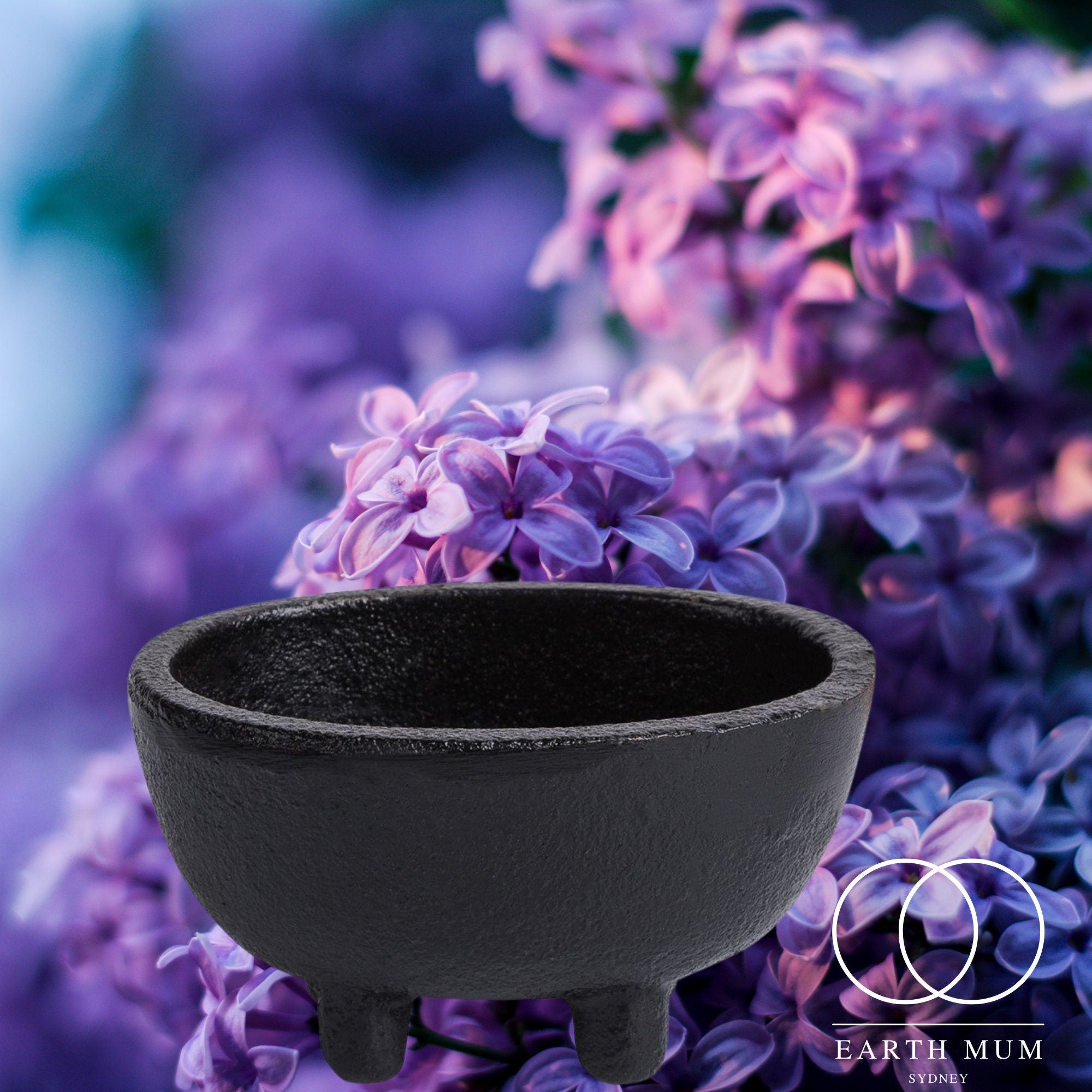 Cauldron Cast Iron Oval, 3.5cm x 5.5cm x 7.5cm