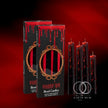 Vampire Blood Bleeding taper Candle, Blood dripping candle, Ritual Spell Unscented Taper Candles - Pack of 4