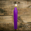 Purple Jumbo Candles (9inches) Pillar candles Gothic Spell-work Altar Wicca Ritual Halloween