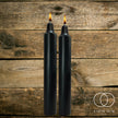 Black Jumbo Pillar Candles, Pagan, Wicca, Gothic Spell-work, Altar Ritual 1.5