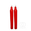 Red Jumbo Christmas Candles 1.5