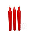 Red Jumbo Christmas Candles 1.5