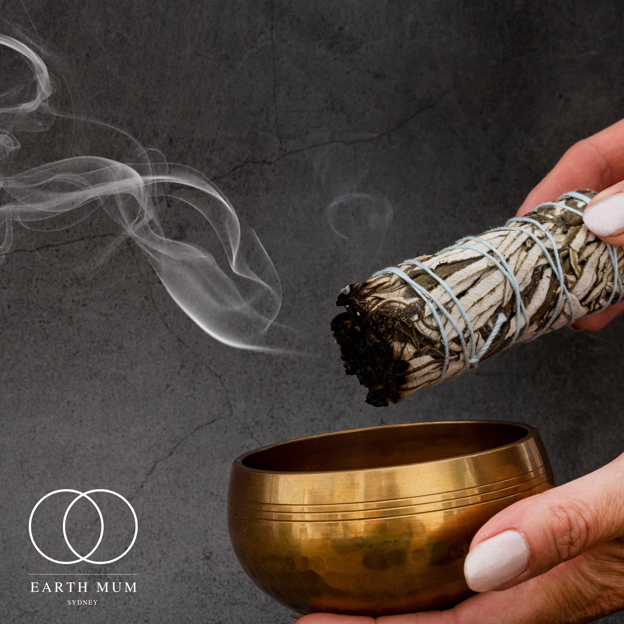 White Sage Smudge Sticks, Cleansing wand for Yoga & Meditation - Cleansing Rituals 10 -12cm