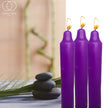 Purple Jumbo Candles (9inches) Pillar candles Gothic Spell-work Altar Wicca Ritual Halloween