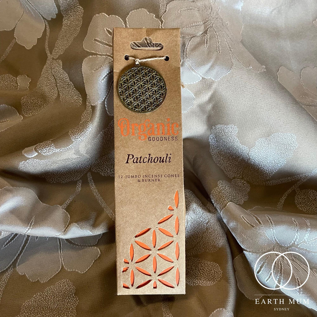 Patchouli Incense Cones, Organic Goodness Scented Incense Natural Incense Aromatherapy Handmade