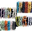 Natural Crystal Chip Stretchy Bracelets, Gemstone Healing Chip Bracelet, Stone Bracelets, Gifts For Her