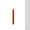 Red Candle, 19cm x 1.7cm, Pillar candles unscented